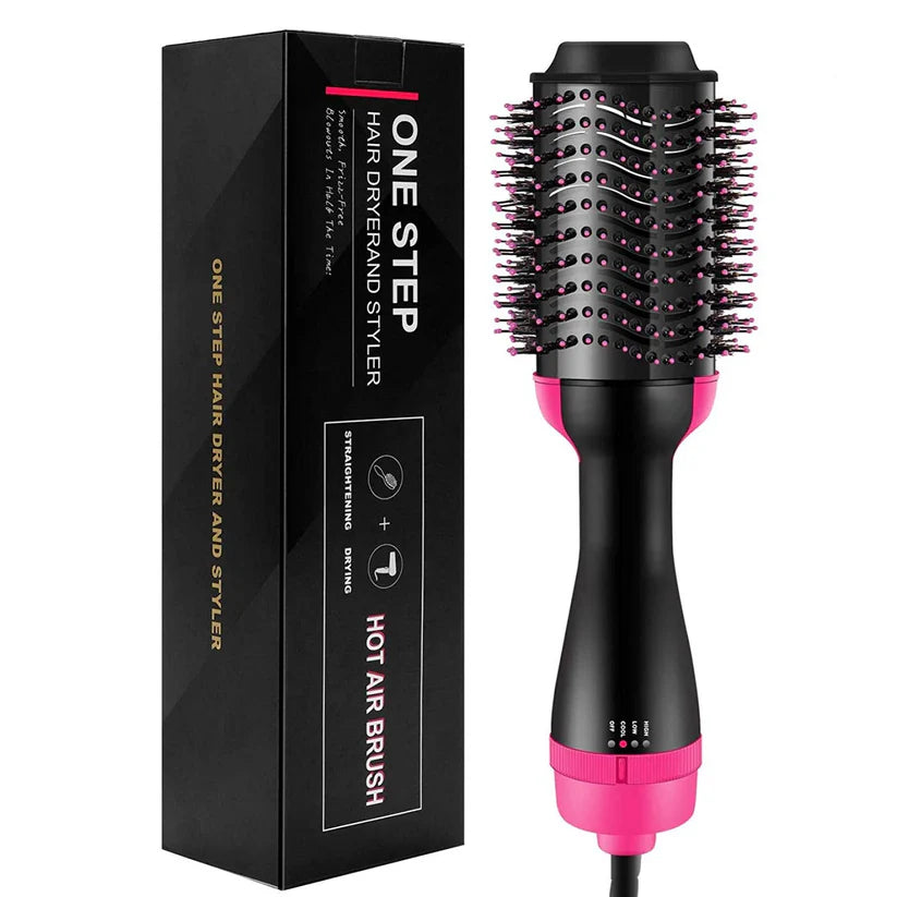 One Step Hot Air Brush (Dryer + Styler) 3 In One