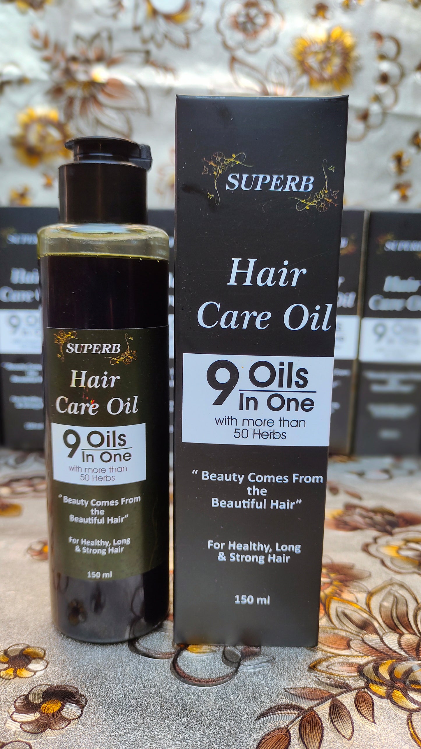 Superb Hair Care Oil 9 Oils In One 100% Herbal