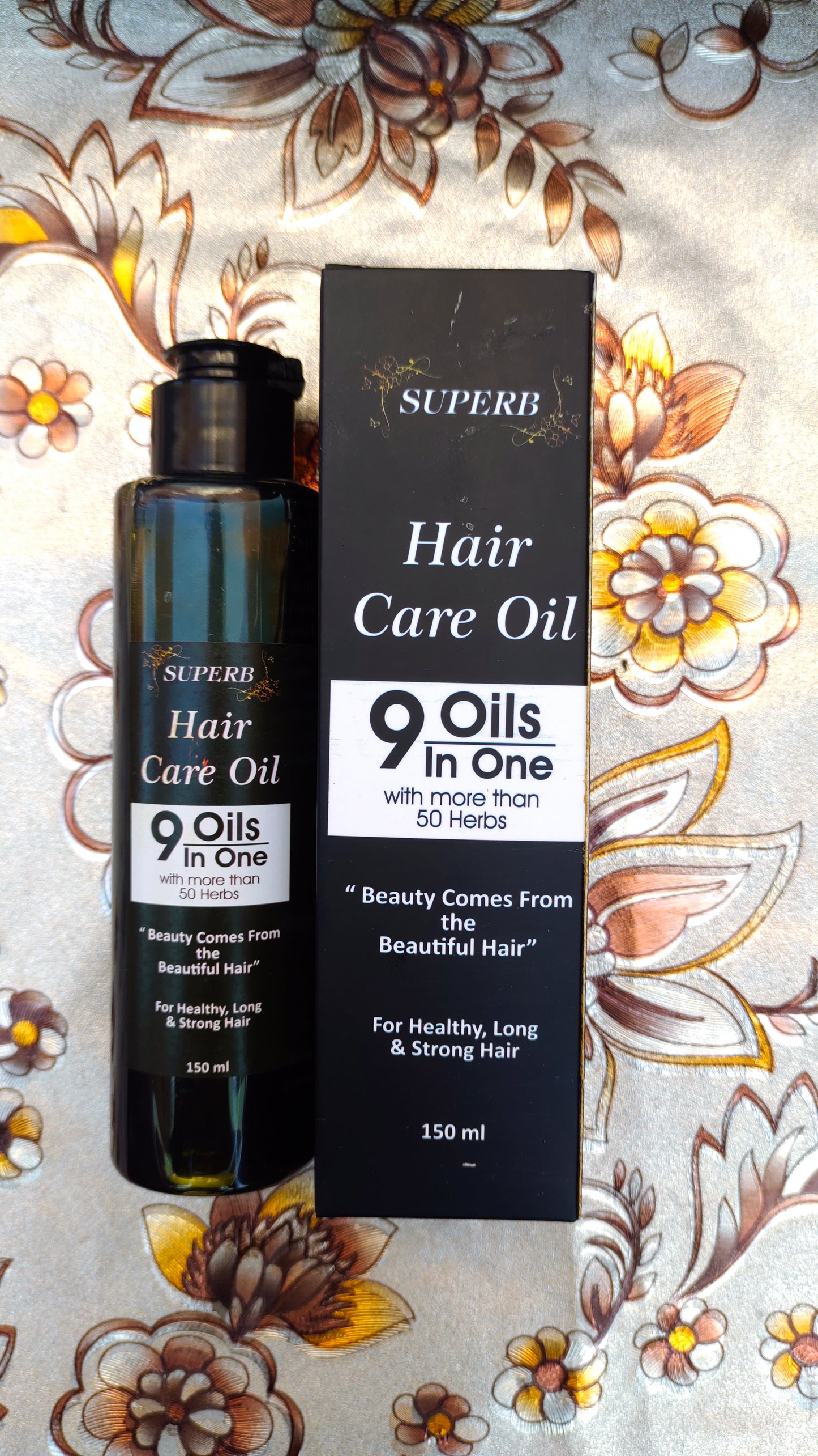 Superb Hair Care Oil 9 Oils In One 100% Herbal